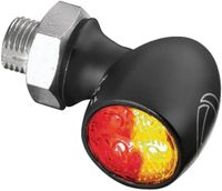 Kellermann Bullet Atto DF, Rück-/Bremslicht Blinker, schwarz, klares Glas, Stück