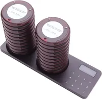 Pořadník Paging System 800m Bezdrátový mini zákaznický volací systém pro restaurace Bar Cafeteria Snack Bar