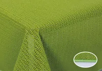 Gartentischdecke Schaum PVC Weichschaum 130 x 160 cm - gruen
