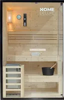HOME DELUXE Traditionelle SHADOW M – 120x120x190 cm inkl. 3,6 kW Saunaofen