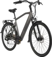ADORE E-Citybike 28" Alu Cityfahrrad CV-190 Heckmotor 45NM / 12,8Ah Anthrazit matt adore-bikes 178E