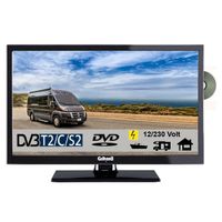 Gelhard GTV2242 LED Fernseher 22 Zoll DVB/S/S2/T2/C, DVD, USB, 12V 230 Volt