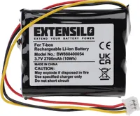 EXTENSILO Akku kompatibel mit tonies Toniebox Hörspielbox (2700 mAh, 3,7 V, Li-Ion)