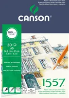 CANSON Zeichenpapierblock 1557 DIN A5 180 g/qm 30 Blatt