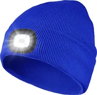ANTCOOL LED-Mütze mit Licht, LED-Mütze, leuchtende Mütze, Uni-Winter-Warm-Scheinwerfer-Mütze