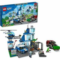 Stavebnica policajnej stanice s postavami z LEGO City TV