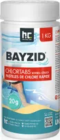 1x1 kg BAYZID® Chlortabs 20g schnell lösliche Reinigungstabs für saubere Pools