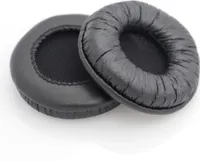 INF Ohrpolster für Sennheiser PX 100/100-II / 200 Ersatzpolster Schwarz 1 Paar