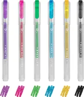 Shine Like A Diamond - Set Of 6 Glitter Mini Gel Pen
