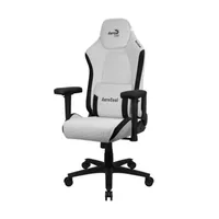 Aerocool Gaming Stuhl CROWN Leatherette Moonstone White