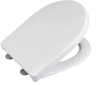 Ramm Toilettensitz kompatibel mit Geberit Renova nr 1, WC Sitz aus antibakteriellem Duroplast, Toilettendeckel mit Absenkautomatik Soft Close