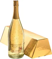 Österreich Gold - mit 23 Karat Blattgold 9,5% Vol. 0,75l in Geschenkbox