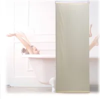 relaxdays Duschrollo beige