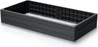 záhon vyvýšený 149,2cm BASE WOODY IBWR-S433 antracit plastový PROSPERPLAST