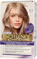 L'Oréal Paris Excellence Kühle Creme Haarfarbe 8.11 Ultraplatinblond, 60ml