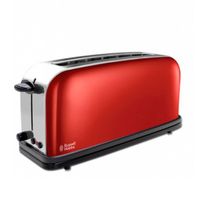 Russell Hobbs Langschlitz-Toaster Colours Plus Feuerrot 1000 W