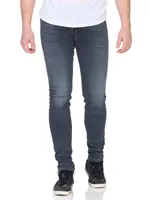 Diesel Jeans Herren Sleenker-X Skinny-Fit Hose Farbe: Blau Grau R84NX Größe: W30 L32