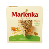 MARLENKA® Glutenfreie Honigtorte mit Walnüssen – Honigkuchen, Torte, Kuchen (1 x 800 g)