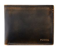 FOSSIL Wade Bifold With Flip ID Black