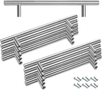 Fiqops nábytkové úchytky skříňové úchytky kuchyňské úchytky designové nábytkové úchytky skříňové úchytky 220*160*12MM 10 kusů