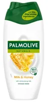 Péčivý sprchový gel Palmolive s Mlékem a Medem 250ml - Jemně hydratující a výživný gel na pleť s osvěžující vůní pro dokonalou péči o tělo.