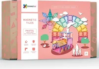 Connetix magnetické dlaždice pastelové mega balení 202 kusů