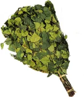 Birkenreisig mit Minze ca. 55-60cm Birkenquast Wenik Sauna Banja