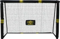 Futbalová bránka Umbro 240 x 160 x 85 cm - futbalová bránka - futbalové bránky na záhradu pre deti a dospelých - tréningové príslušenstvo - kovová - čierna/žltá