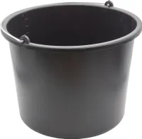 Eimer 12 Liter Baueimer Haushaltseimer Wassereimer Kunststoffeimer Universal 12l