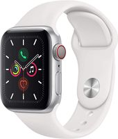 Apple Watch Watch Series 5 - OLED - Touchscreen - GPS - Handy - 36,7 g - Silber