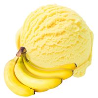 Banane Geschmack Eispulver Softeispulver 1:3 - 1 kg