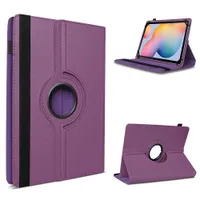 Tablet Hülle für Samsung Galaxy Tab A7 10.4 Tasche Schutz Case Cover 360 DrehbarFarbe:Lila