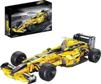 Gelb 5007 Statische Version Sportwagen Modell 1:8 MOC Klemmbausteine 1682 Teile