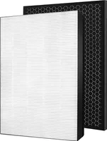 FY1410/30 und FY1413/30 Ersatzfilter-set für Philips Series 1000 AC1214 Luftreiniger Ersatz Filter(Enthalten 1 HEPA-Filter und 1 Aktivkohlefilter)