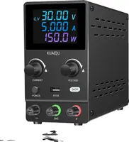 Nastavitelný laboratorní napájecí zdroj, výstup 30V 10A, LED displej v reálném čase, SPPS-B305D 30V5A