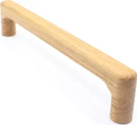 Möbelgriff BA 288mm, Küchengriff Holz, Schrankgriff Eiche massiv