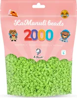 La Manuli Korálky nažehlovací Zelené 2000 Midi Ø 5 mm
