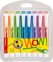Stabilo® 275/8 zakreślacz swing® cool - plastikowe etui z 8 długopisami
