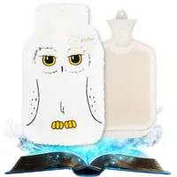 Großer Wärmflasche 1,8 l HARRY POTTER von SOXO – Gummiwärmflasche, Wärmflasche mit Bezug, Geschenk für Mädchen