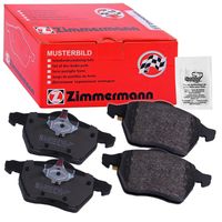 Zimmermann Bremsbeläge vorne für Seat Arosa Cordoba Skoda Fabia 2 VW Caddy 2 Golf 3