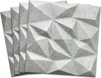 DECCART | Kasetony sufitowe 3D| Panele ścienne | Brylant 69 beton | 12m² | 50x50cm