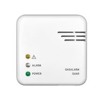 Gasmelder, Methan (Stadt-/Erdgas) Flüssiggasen (Propan/Butan) 12V mit Netzteil