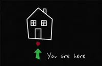 Fußmatte- You are here !