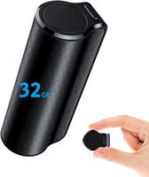 32GB mini Digitales Diktiergerät Professionelles Aufnahmegerät mit Stimmenaktivierung magnetischer Diktiergerät Geräuschreduzierung Audiorecorder