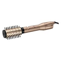 BaByliss Big Hair Dual Rotating Hot Air Brush, z technologią jonową, 2 nasadki, szampańska, AS952E