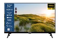 Telefunken XF32L800 32 Zoll Fernseher / Smart TV (Full HD, HDR, Alexa Built-in) - inkl. 6 Monate HD+