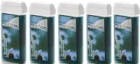 ItalWax 5x Wachspatrone Azulen 100ml - Harzpatrone Azuleen 500ml Wachssatz