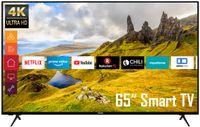 Telefunken XU65K529 65 Zoll Fernseher (Smart TV inkl. Prime Video/Netflix/YouTube, 4K UHD, HDR, HD+)