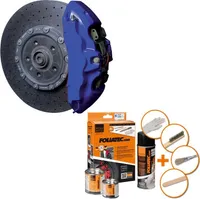 Foliatec Bremssattel-Lack-Set - RS blau - 3 Komponenten