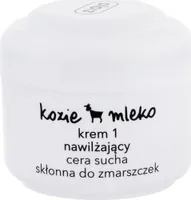 Ziaja Kozie Mleko Krem 1 nawilżający do twarzy cera sucha skłonna do zmarszczek, 50 ml